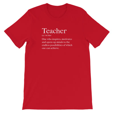 Teacher Defined Unisex T-Shirt