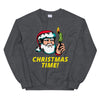 Burn it Up Santa Unisex Sweatshirt