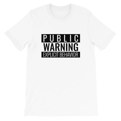 Explicit Behavior Short-Sleeve Unisex T-Shirt