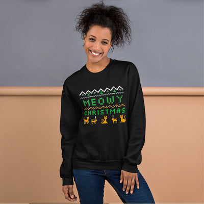 Meowy Christmas Unisex Sweatshirt