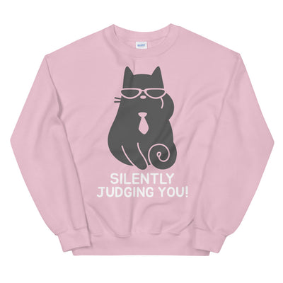 Silently Judging You Cat Unisex Sweatshirt