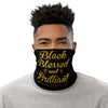 Black Blessed and Brilliant Face Cover