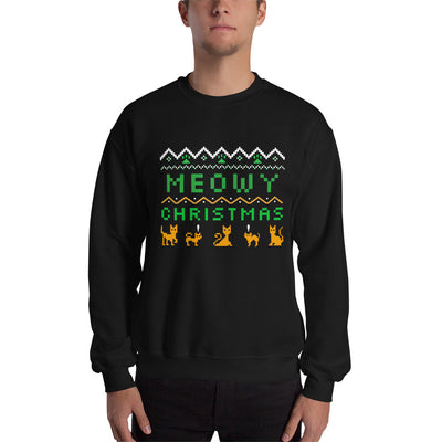 Meowy Christmas Unisex Sweatshirt