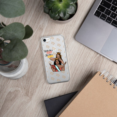 Hustle Like a Boss, Live like A Queen iPhone Case