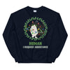 Sarcastic Cat Christmas Unisex Sweatshirt