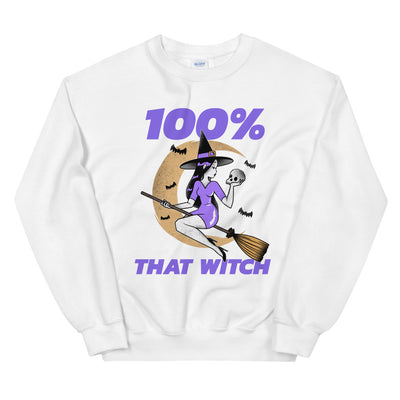 100% That Witch Unisex Sweatshirt