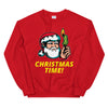 Burn it Up Santa Unisex Sweatshirt