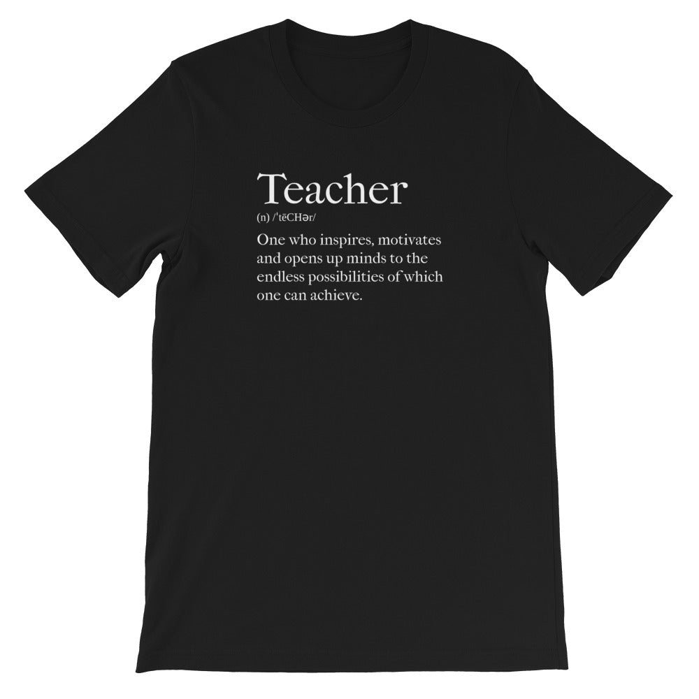 Teacher Defined Unisex T-Shirt