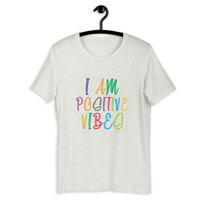 Positive Vibes Short-Sleeve Unisex T-Shirt