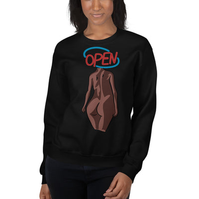 Open Minded Woman Unisex Sweatshirt