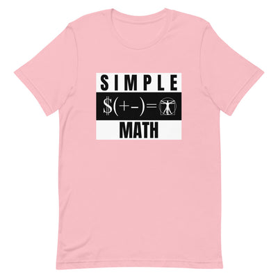 Simple Math Short-Sleeve Unisex T-Shirt