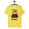 I love Music Short-Sleeve Unisex T-Shirt