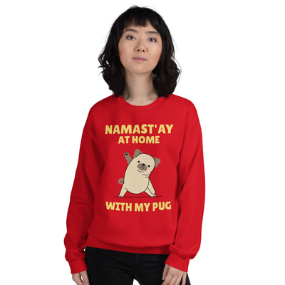 At with my My Pug Unisex Sweatshirt