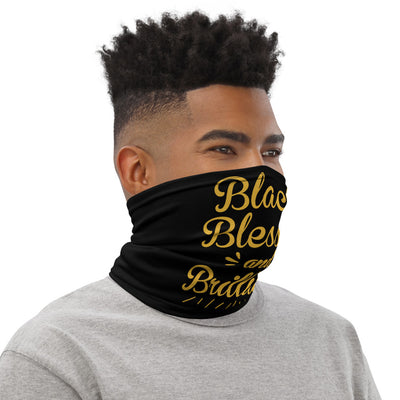 Black Blessed and Brilliant Face Cover