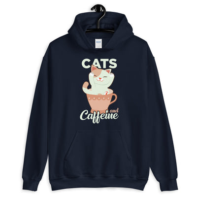 Cats and Caffeine Unisex Hoodie