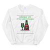 Drink Up It's Christmas Unisex Sweatshirt