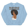 Black Woman is God Unisex Sweatshirt