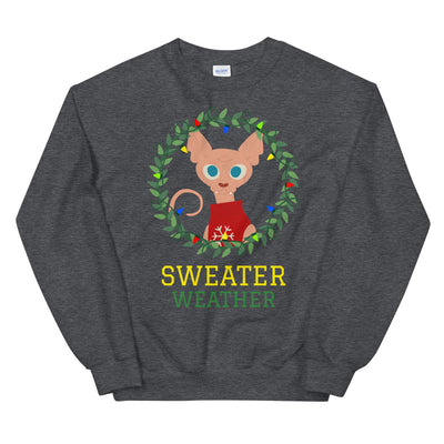 Kitty Sweater Weather Unisex Sweatshirt