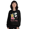 Hipster Kitty Unisex Sweatshirt