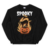 Halloween Spooky Cat Unisex Sweatshirt