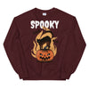 Halloween Spooky Cat Unisex Sweatshirt