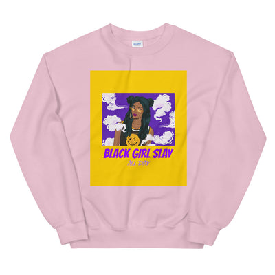 Black Girl Slay All Day Unisex Sweatshirt