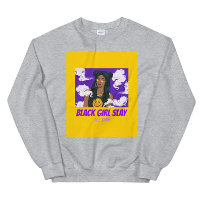 Black Girl Slay All Day Unisex Sweatshirt