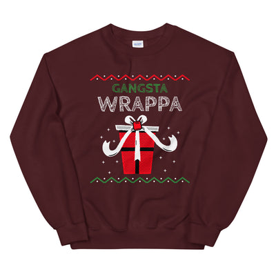 Gangsta Wrapper Christmas Unisex Sweatshirt