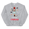 I Want Candy Halloween Unisex Sweatshirt