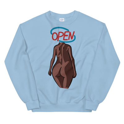 Open Minded Woman Unisex Sweatshirt