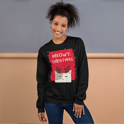 Meowy Christmas Unisex Sweatshirt