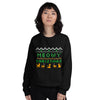 Meowy Christmas Unisex Sweatshirt