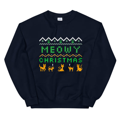 Meowy Christmas Unisex Sweatshirt