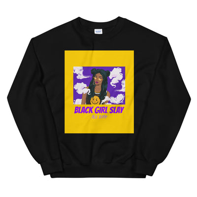 Black Girl Slay All Day Unisex Sweatshirt