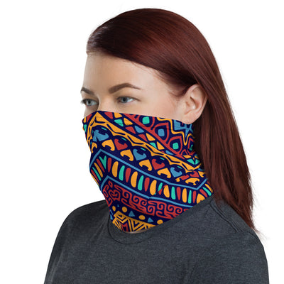 Kente Print Tribal Face Mask