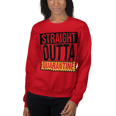 Straight Outta Quarantine Unisex Sweatshirt