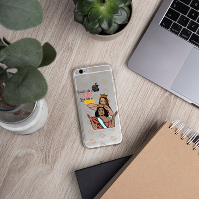 Hustle Like a Boss, Live like A Queen iPhone Case