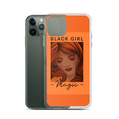 Black Girl Magic Pop Art iPhone Case