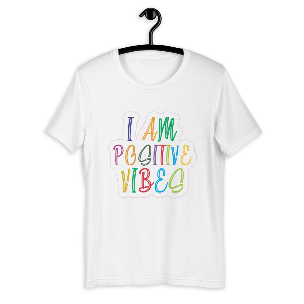 Positive Vibes Short-Sleeve Unisex T-Shirt