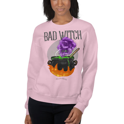 Halloween Bad Witch Unisex Sweatshirt