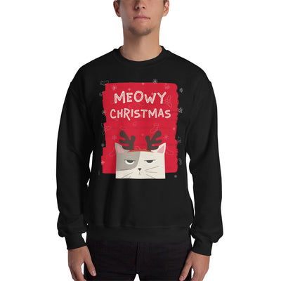 Meowy Christmas Unisex Sweatshirt