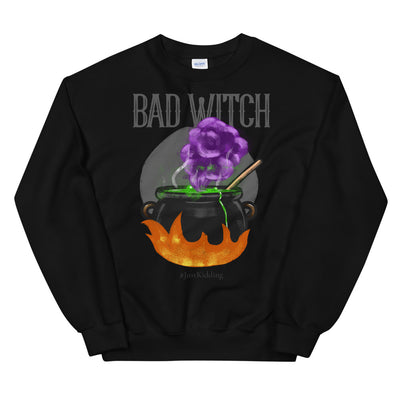 Halloween Bad Witch Unisex Sweatshirt