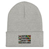 Black Excellence Cuffed Beanie