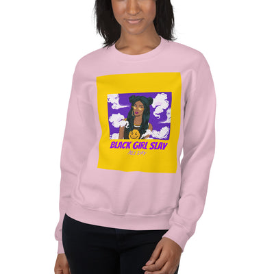 Black Girl Slay All Day Unisex Sweatshirt