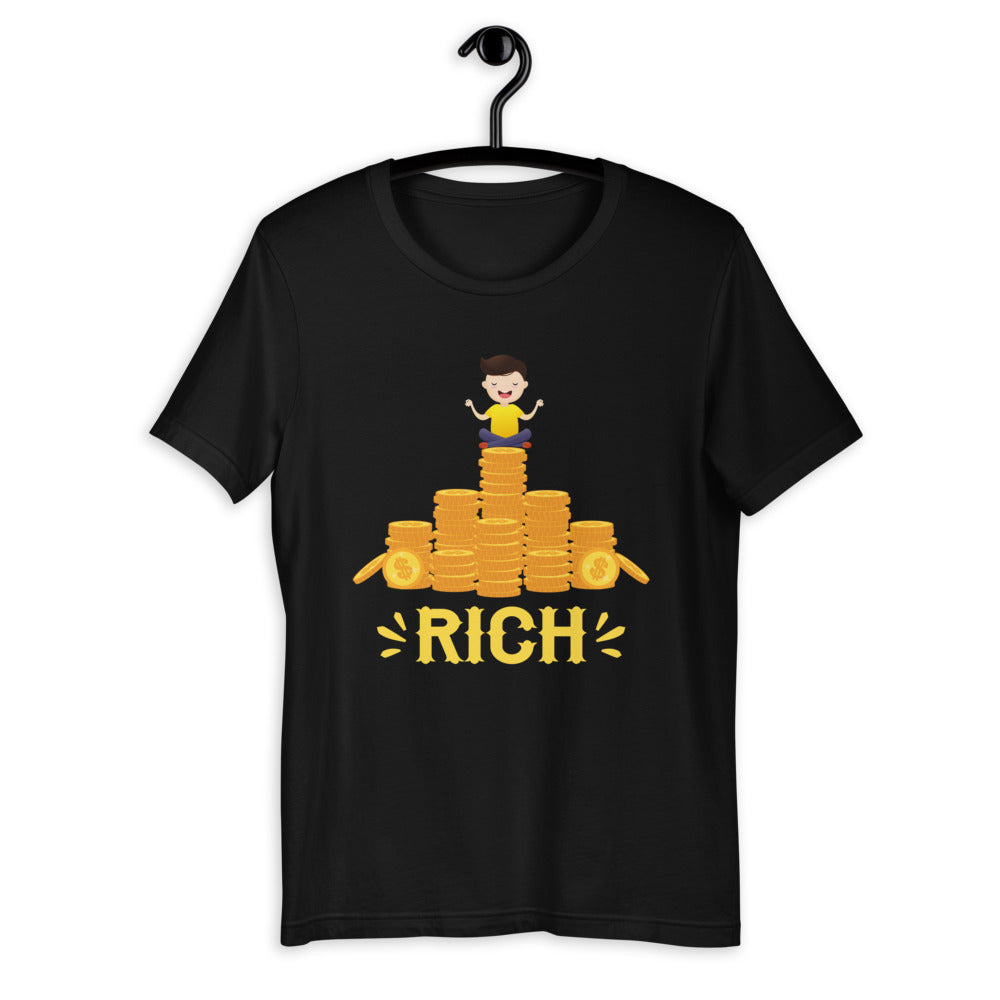 Rich Short-Sleeve Unisex T-Shirt