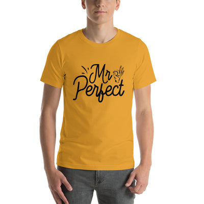 Mr. Perfect Short-Sleeve Unisex T-Shirt